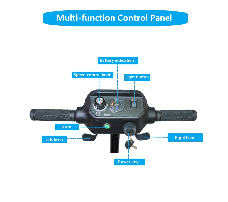 L25 folding mobility scooter (1)