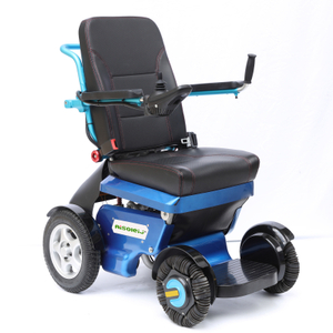 Luxury remote control stand-assisted electric wheelchair