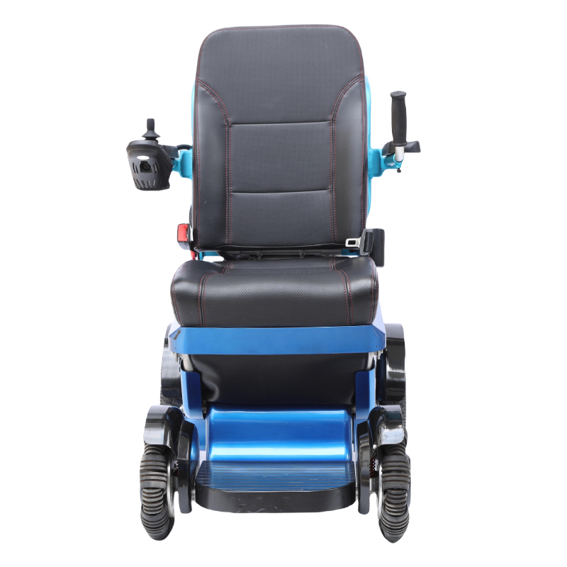 Luxury remote control stand-assisted electric wheelchair
