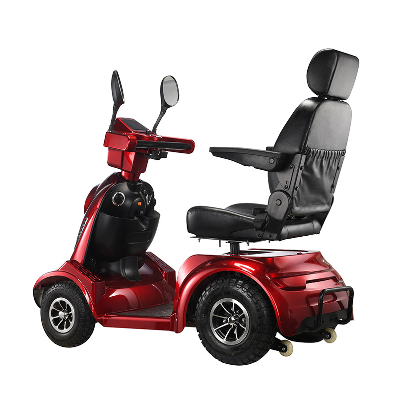 800W 4 Wheels Handicap Electric Mobility Scooter