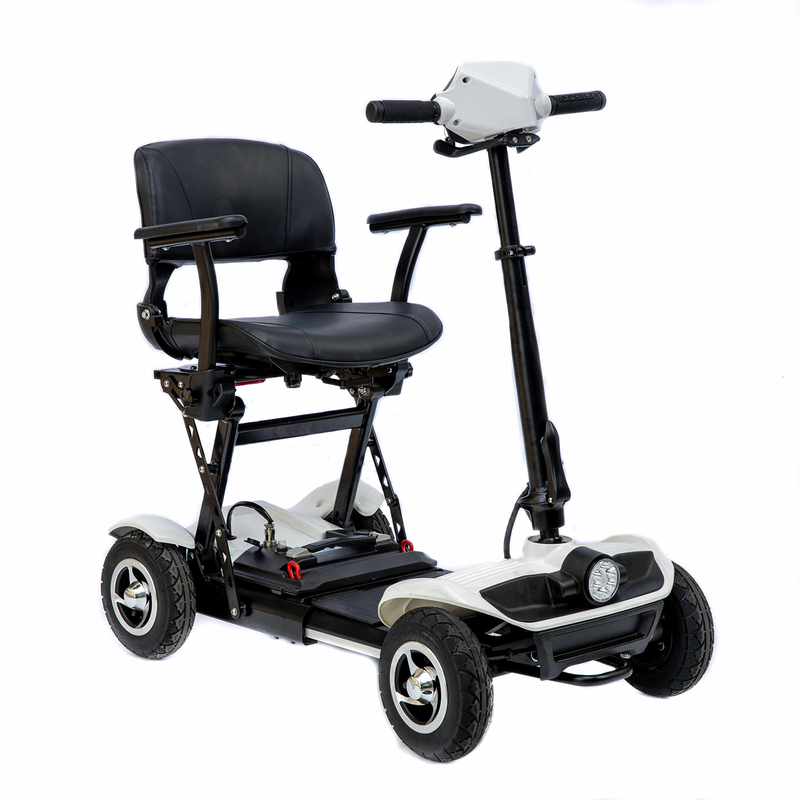 Telescopic Folding 4 Wheel Handicap Mobility Scooter