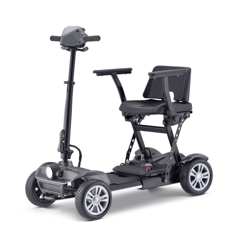 Telescopic Folding 4 Wheel Handicap Mobility Scooter