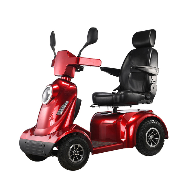 800W 4 Wheels Handicap Electric Mobility Scooter