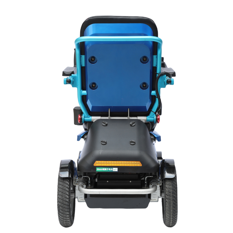 Luxury remote control stand-assisted electric wheelchair