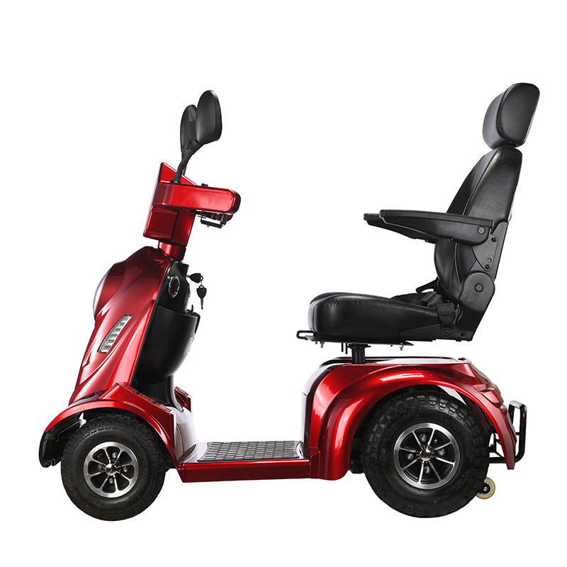 800W 4 Wheels Handicap Electric Mobility Scooter