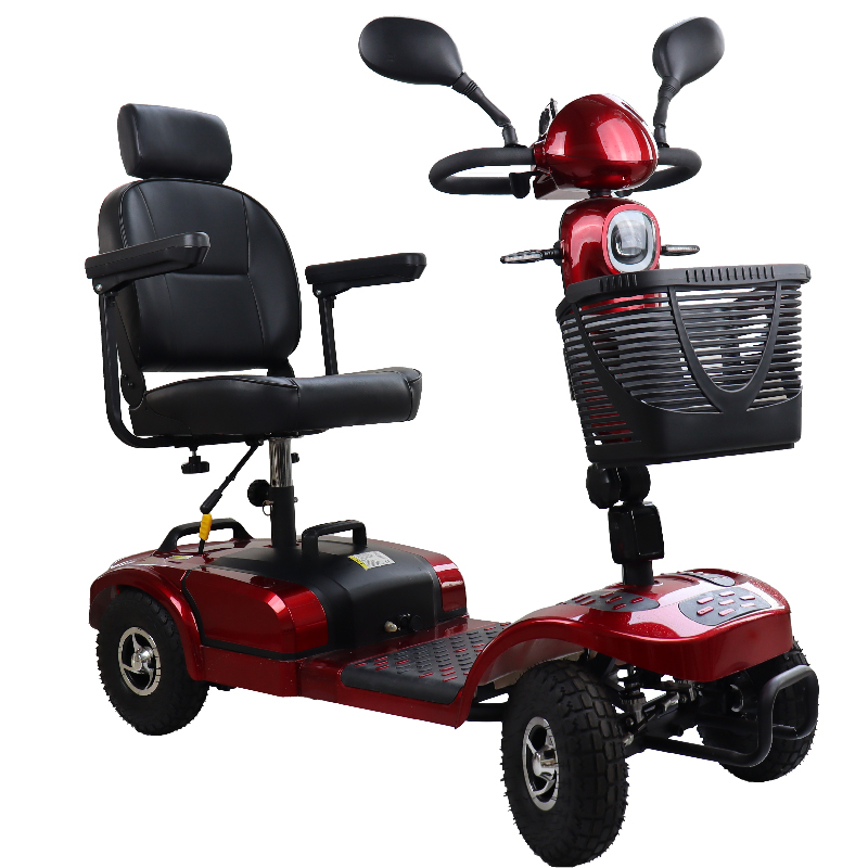 350W Foldable Four Wheels Handicap Scooter