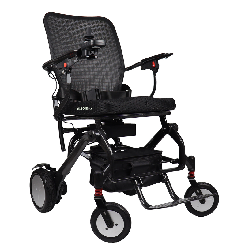 Carbon Fiber Light Folding Elder Electric Wheelchair