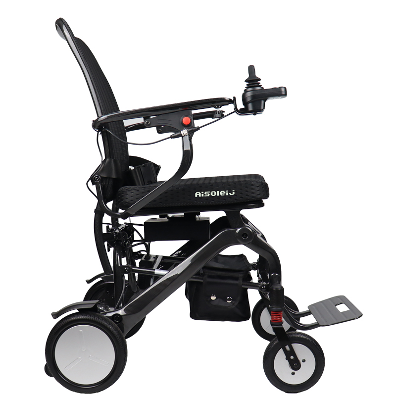 Carbon Fiber Light Folding Elder Electric Wheelchair