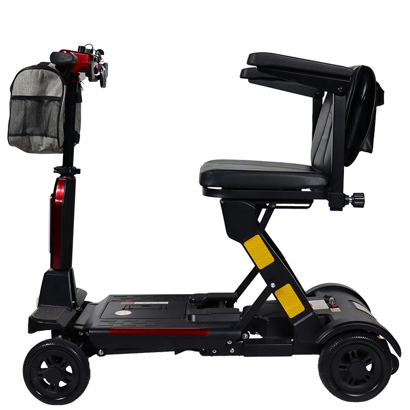L28A Remote Auto Folding 4 Wheel disable Mobility Scooter