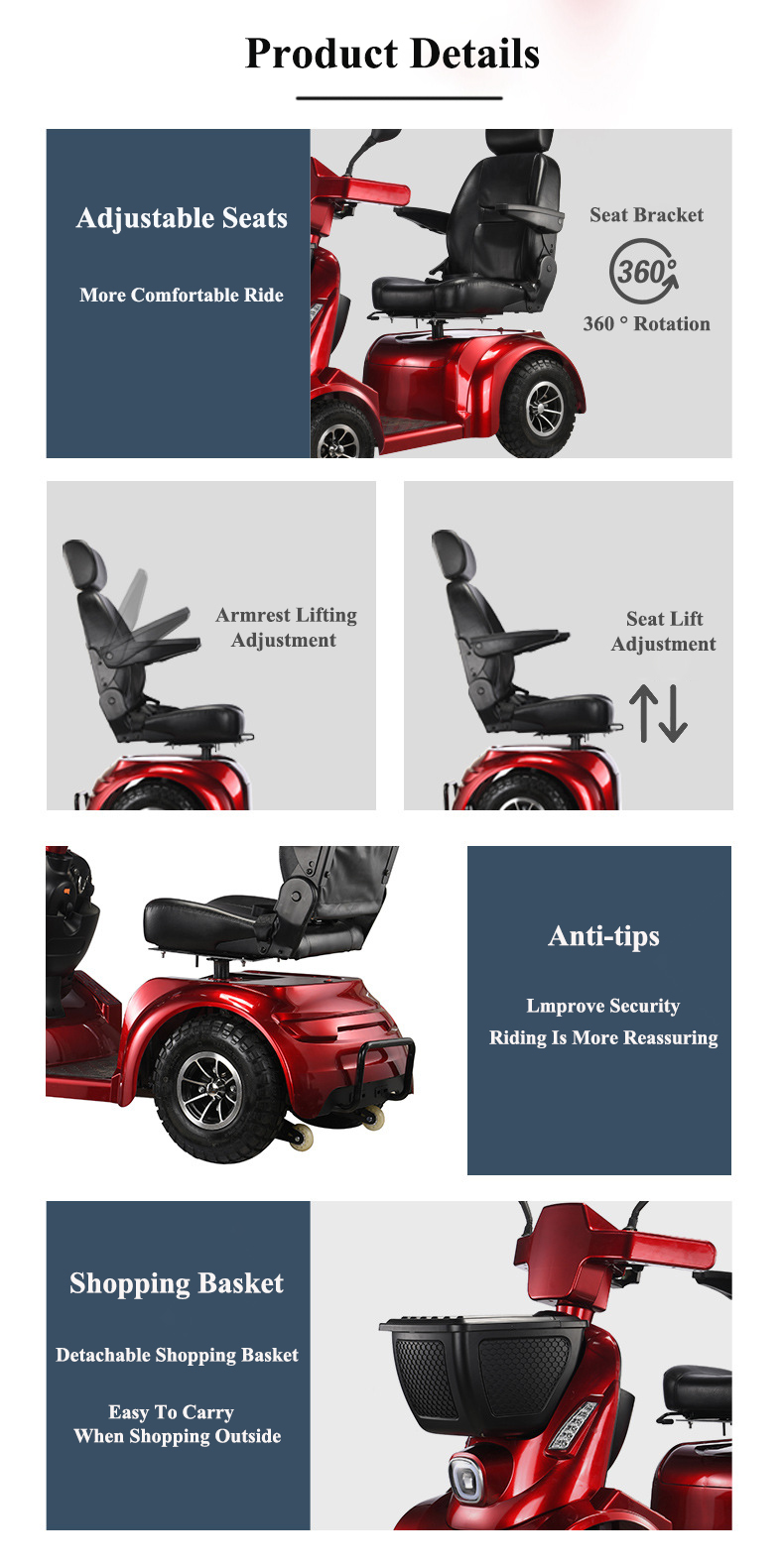 DB10 mobility scooter -6