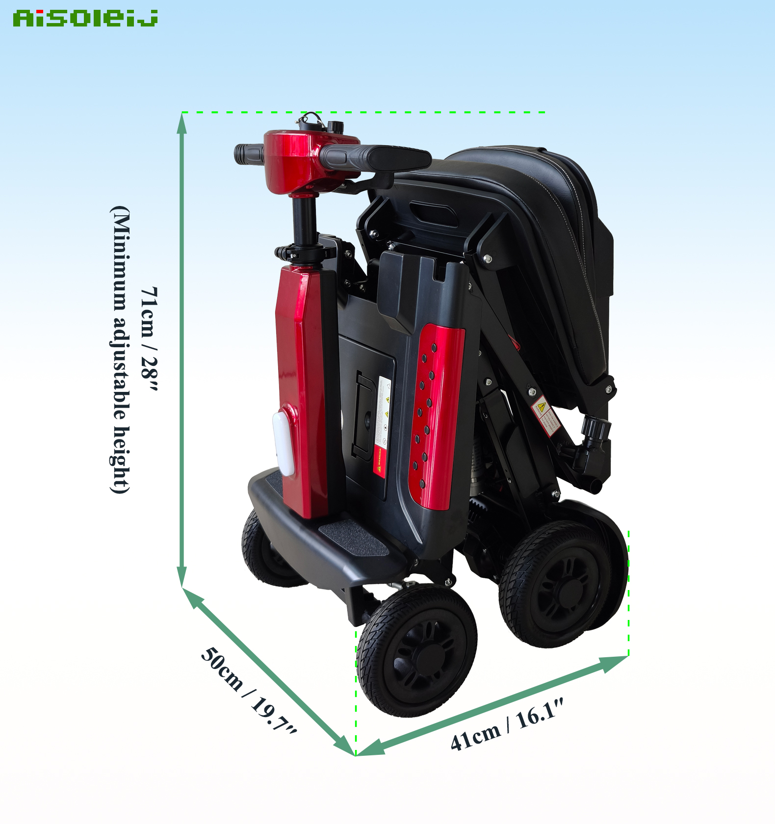 L26 automatic folding mobility scooter (9)