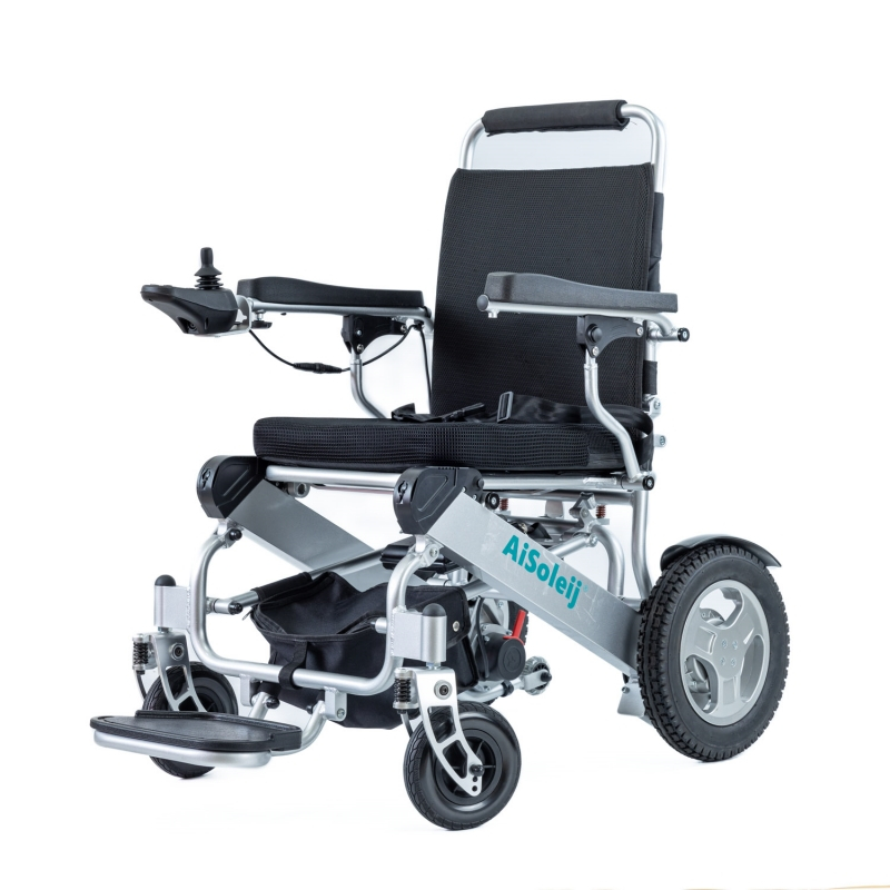 Reclining Back Folding Handicap Electric Power Wheelchair M6011A1