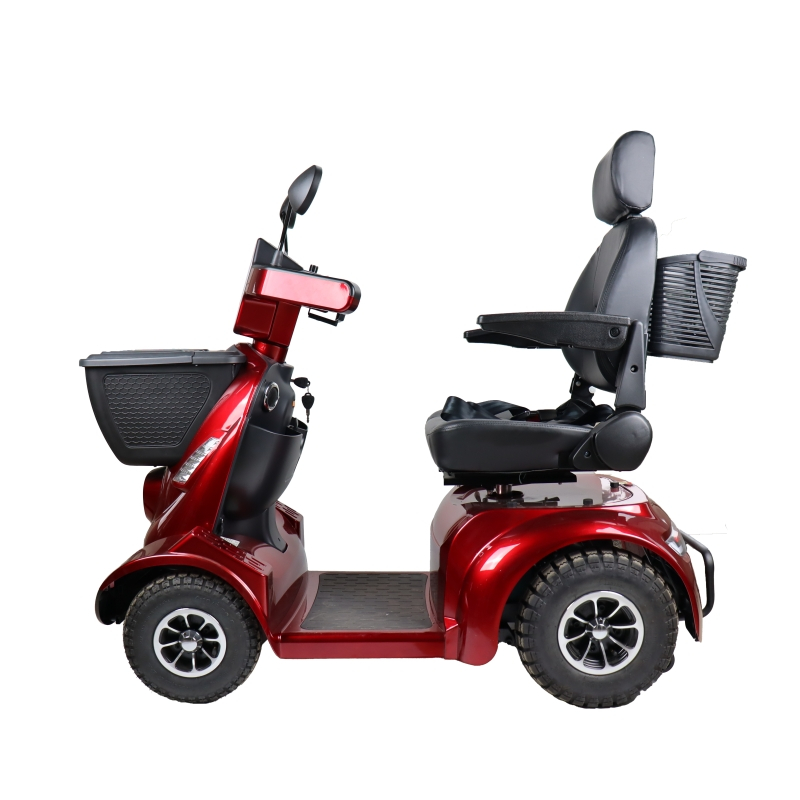 800W Four Wheels Elder Handicapped Electric Mobility Scooter