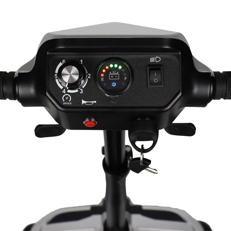 Outdoor 4 wheel handicap compact folding mobility scooter