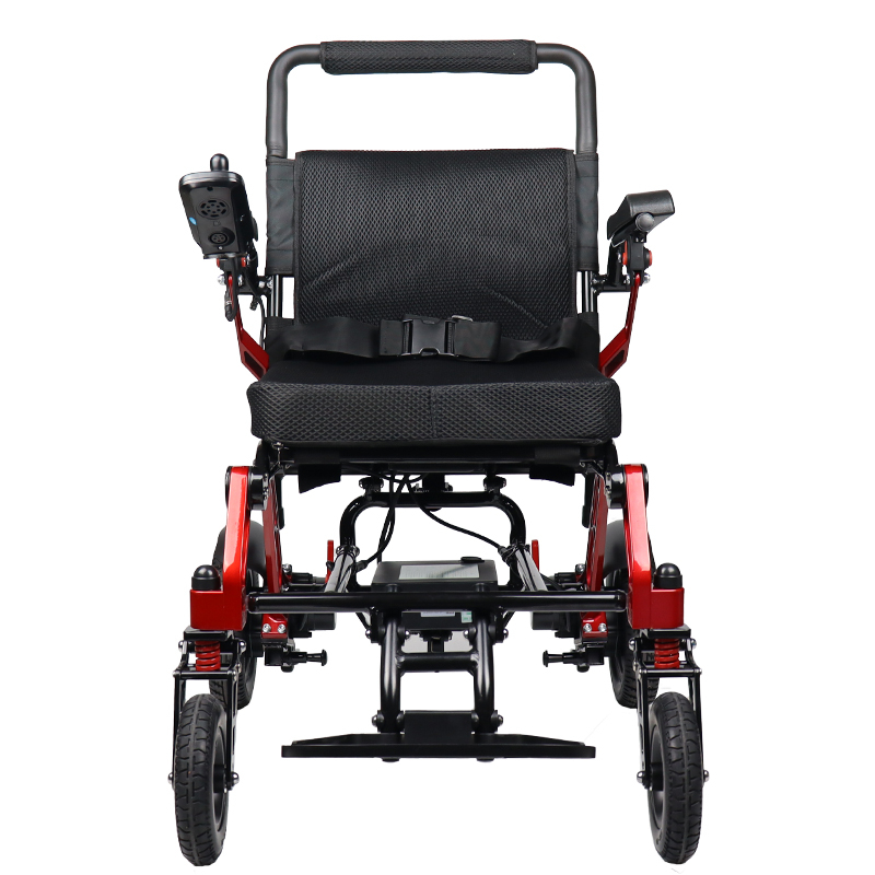 Magnesium Alloy Light Folding Electric Wheelchair 