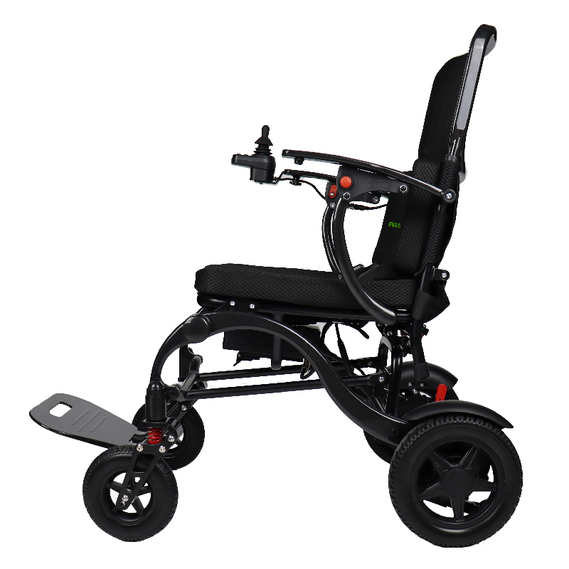  Carbon&Aluminum Fether Light Conbinate Folding Electric Wheelchair