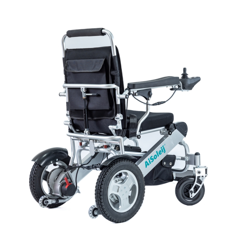 Reclining Back Folding Handicap Electric Power Wheelchair M6011A1