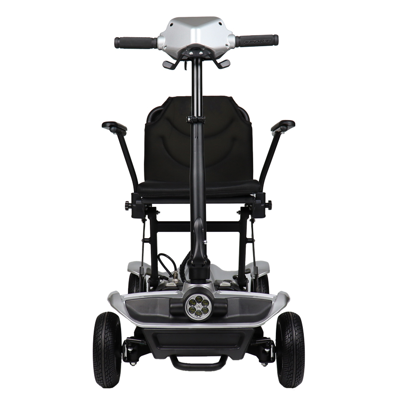 Outdoor 4 wheel handicap compact folding mobility scooter