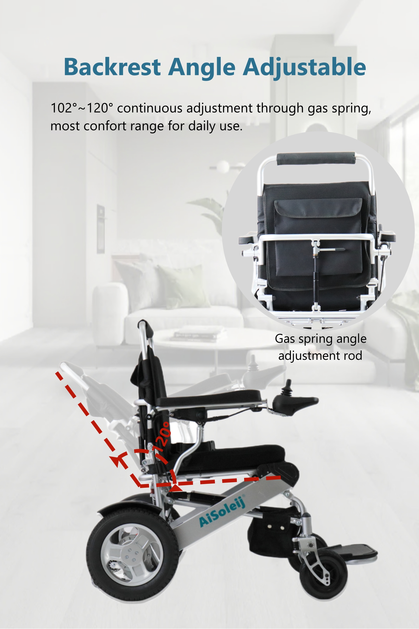 M6011A1folding electric wheelchair (5)