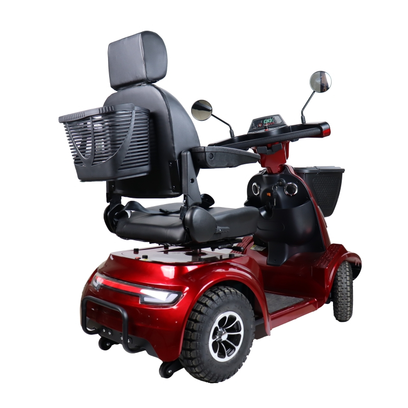 800W Four Wheels Elder Handicapped Electric Mobility Scooter