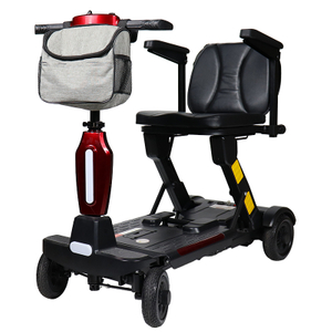 L28A Remote Auto Folding 4 Wheel disable Mobility Scooter