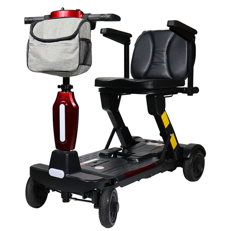 L28A Remote Auto Folding 4 Wheel disable Mobility Scooter