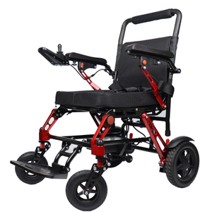 Magnesium Alloy Light Folding Electric Wheelchair 