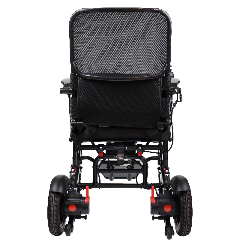 Carbon&Aluminum Fether Light Conbinate Folding Electric Wheelchair