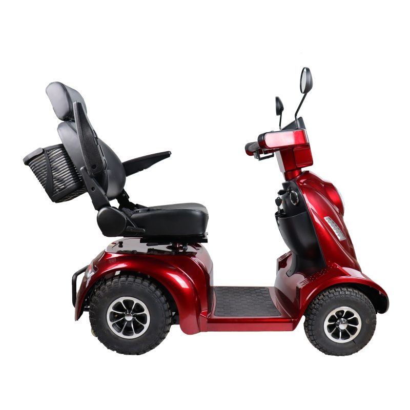 800W Four Wheels Elder Handicapped Electric Mobility Scooter