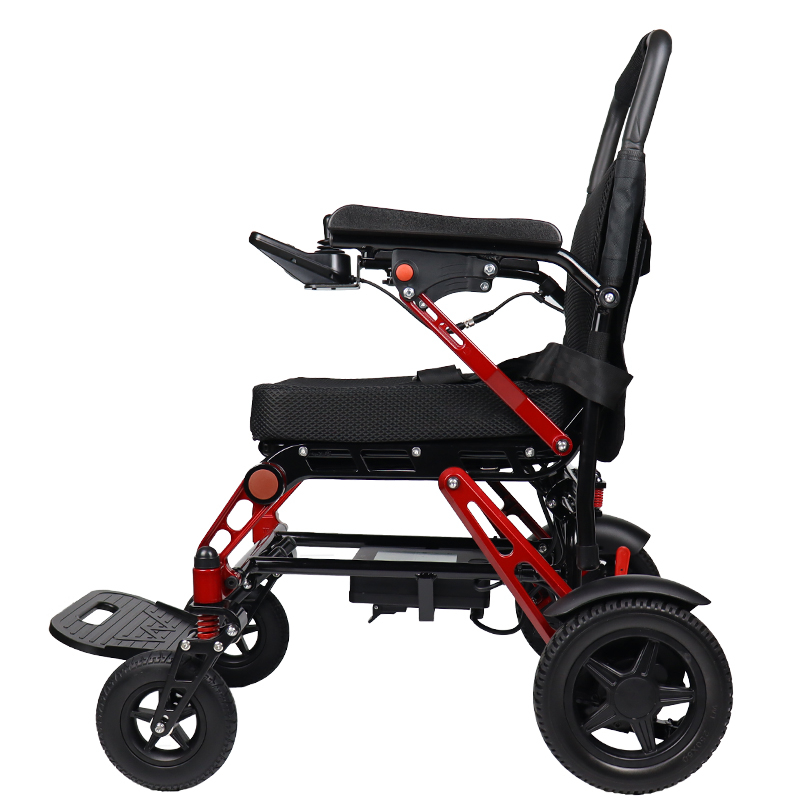 Magnesium Alloy Light Folding Electric Wheelchair 