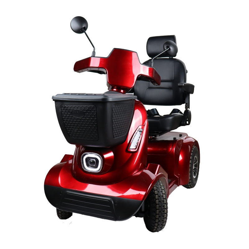 800W Four Wheels Elder Handicapped Electric Mobility Scooter