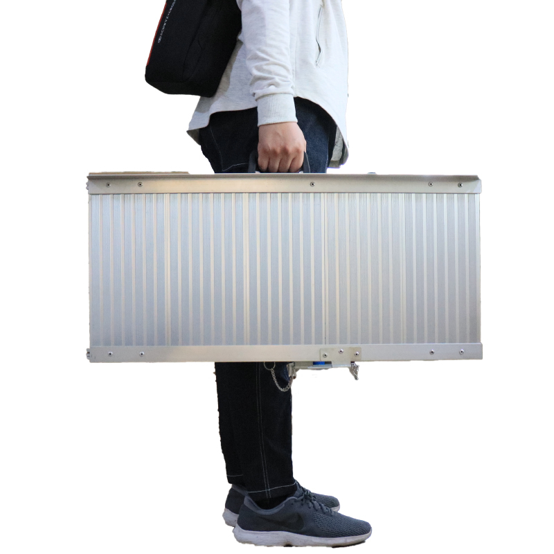 STR001 Foldable Aluminium Suitcase scooter ramps
