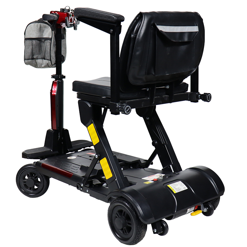 L28A Remote Auto Folding 4 Wheel disable Mobility Scooter